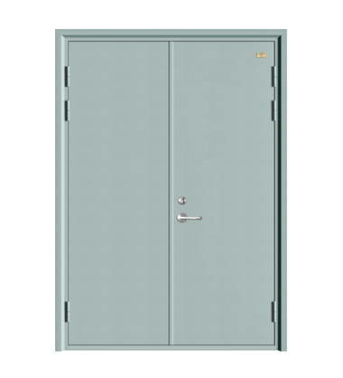 淺珠光灰桔紋-管道井對(duì)開(kāi)